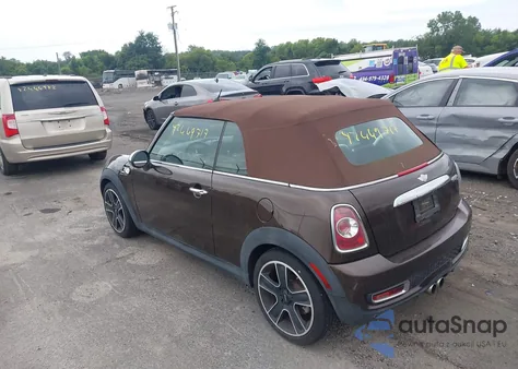 2011 Mini Cooper S S из США, поврежденный, VIN WMWZP3C50BTX84044